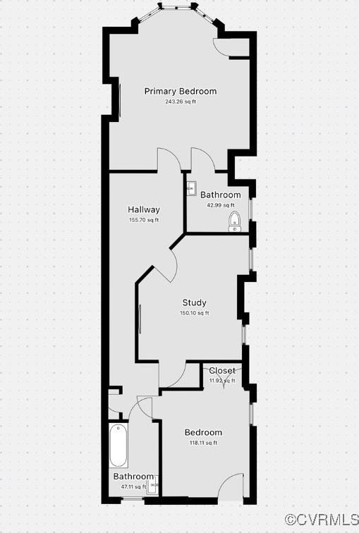 7 N Davis Ave, Richmond, VA 23220 - view of property floor plan