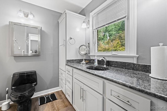 4312 Erlene Ct, Chester, VA 23831 - bathroom with wood finished floors and vanity