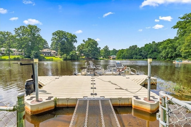 4312 Erlene Ct, Chester, VA 23831 - dock area with a water view
