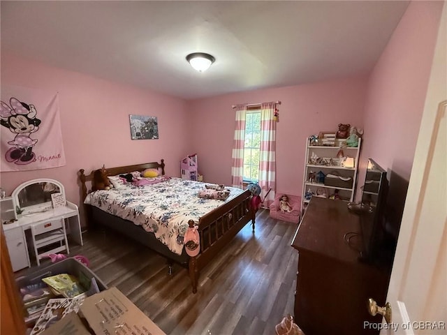 162 Twin Oaks Rd, Water View, VA 23180 - bedroom with dark wood-type flooring
