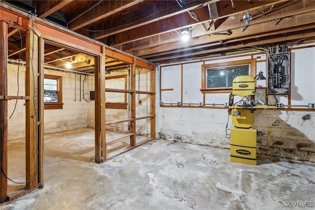 3205 Birchbrook Rd, Henrico, VA 23228 - below grade area featuring concrete block wall
