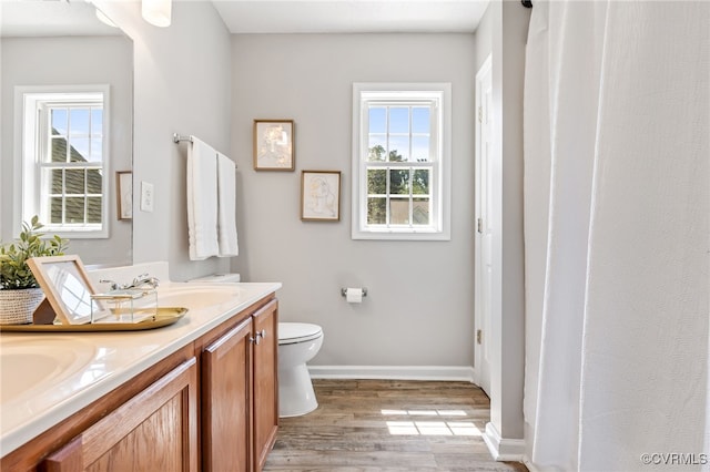 6118 Pond Grass Rd, Mechanicsville, VA 23111 - full bath featuring wood finished floors, plenty of natural light, and double vanity