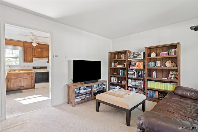 3601 Egan Rd, Chesterfield, VA 23832 - living room featuring light colored carpet