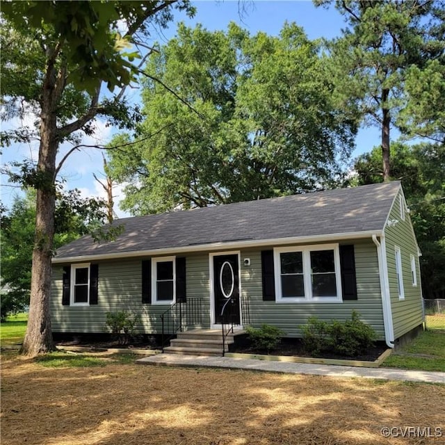 3017 Wright Rd, Petersburg, VA 23805 - ranch-style house featuring roof with shingles