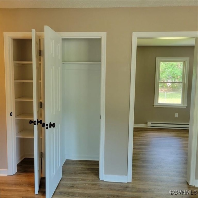 3017 Wright Rd, Petersburg, VA 23805 - closet featuring a baseboard radiator