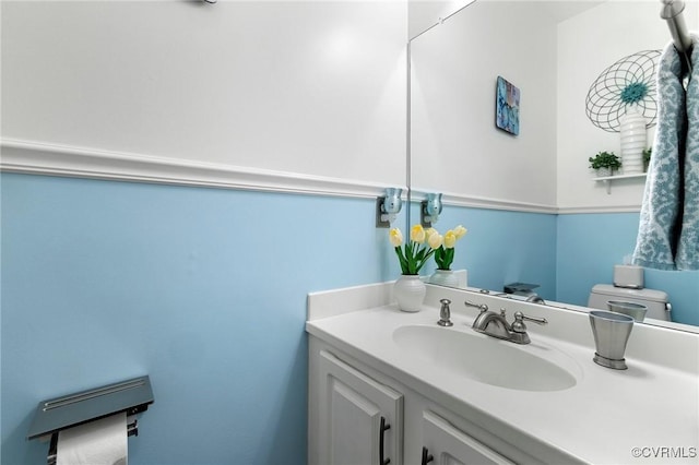 9316 Crossover Dr, Mechanicsville, VA 23116 - bathroom featuring vanity and toilet