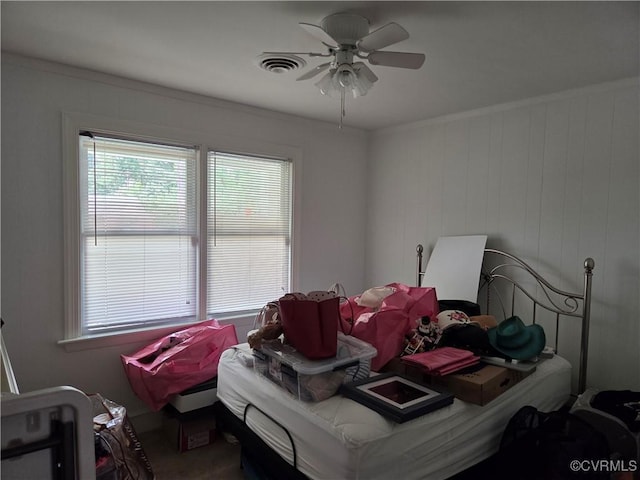 8813 Brawner Dr, Henrico, VA 23229 - bedroom with a ceiling fan