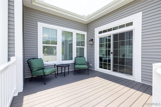 5024 Rivermere Ln, Glen Allen, VA 23059 - view of wooden terrace