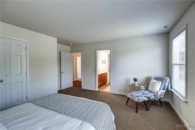 5408 Woolshire Dr, Glen Allen, VA 23059 - bedroom featuring carpet flooring and ensuite bathroom