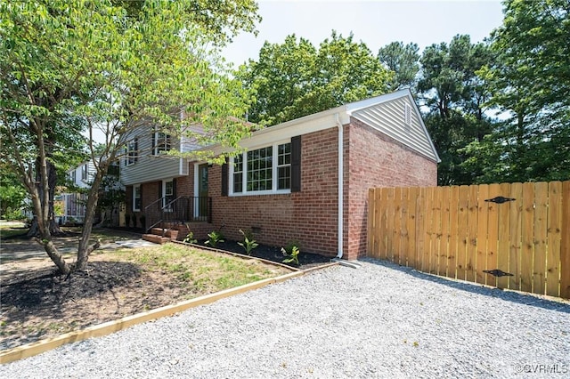 4205 W End Dr, Henrico, VA 23294 - view of front of home featuring brick siding and crawl space