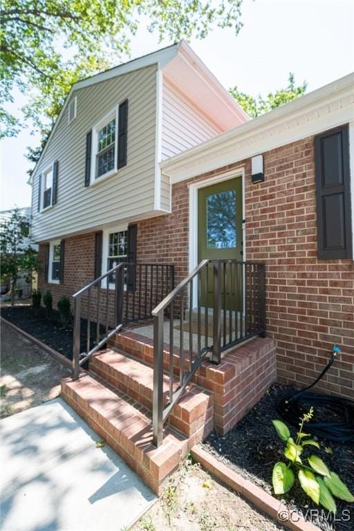 4205 W End Dr, Henrico, VA 23294 - view of front facade with brick siding