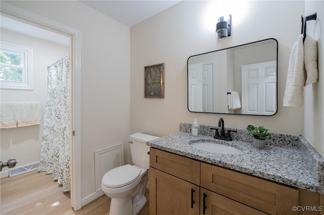 4205 W End Dr, Henrico, VA 23294 - bathroom featuring vanity and wood finished floors