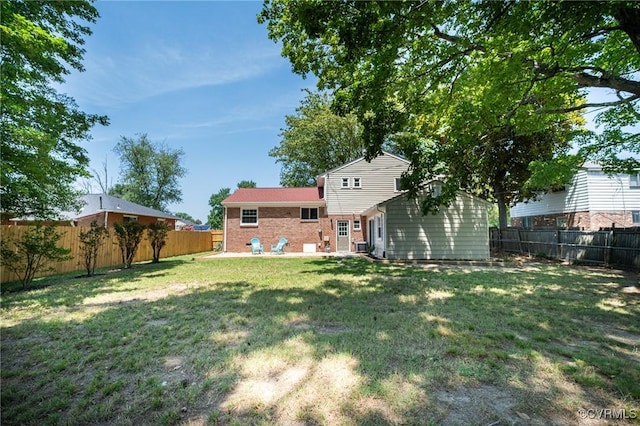 4205 W End Dr, Henrico, VA 23294 - fenced backyard with a patio area