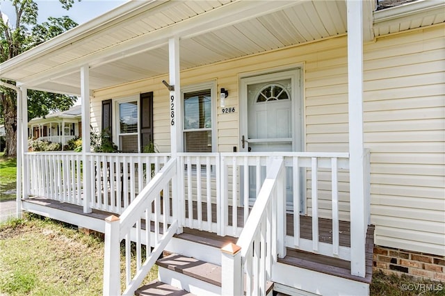 9286 Hungary Rd, Glen Allen, VA 23060 - property entrance featuring covered porch