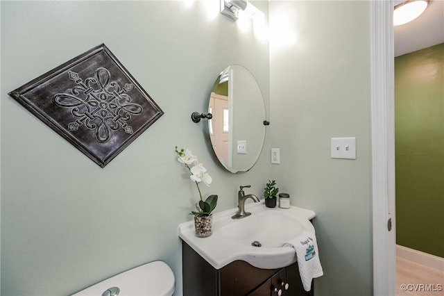 9286 Hungary Rd, Glen Allen, VA 23060 - bathroom featuring vanity and toilet