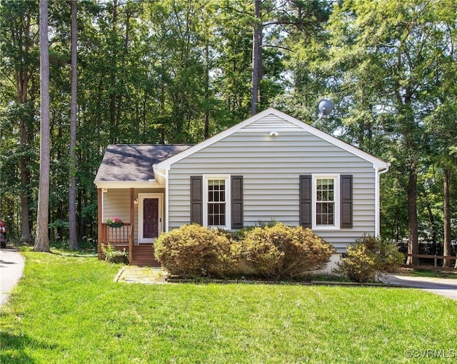 2705 Glen Point Cir, Henrico, VA 23233 - view of front of house with a front lawn