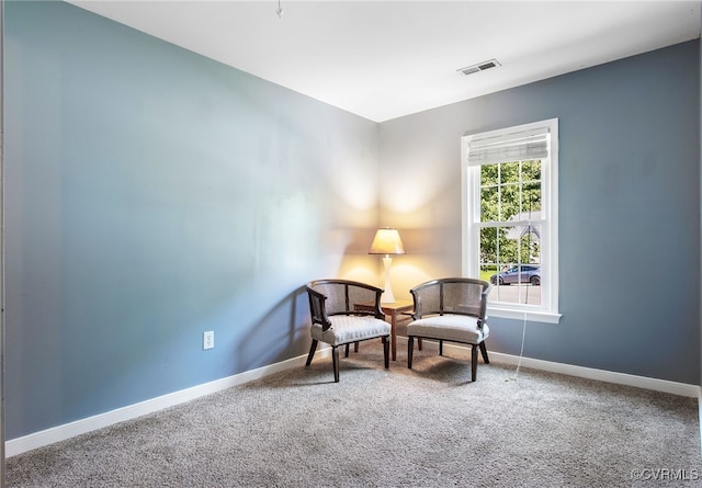 2705 Glen Point Cir, Henrico, VA 23233 - living area featuring carpet flooring and baseboards