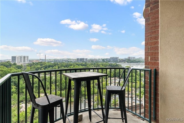 1101 Haxall Pt Unit U712, Richmond, VA 23219 - balcony with a city view