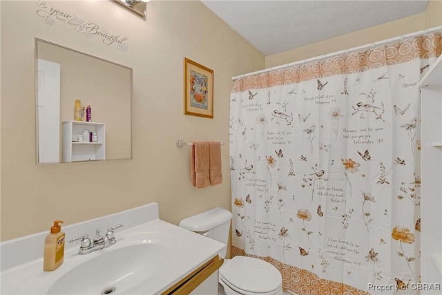 8187 Lord Fairfax Cir, Gloucester, VA 23061 - full bathroom featuring vanity and a shower with curtain