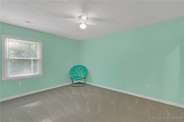 8187 Lord Fairfax Cir, Gloucester, VA 23061 - carpeted spare room with a ceiling fan and baseboards