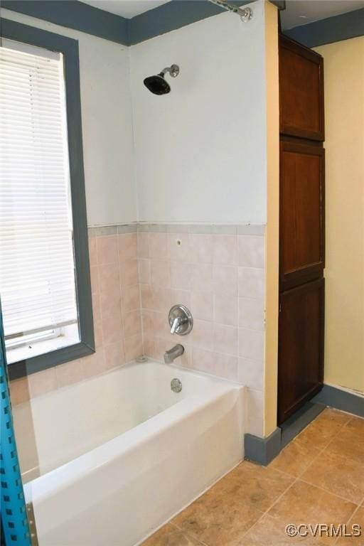 1642 Free State Rd, Meherrin, VA 23954 - bathroom featuring a bath and tile patterned flooring