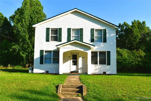 1642 Free State Rd, Meherrin, VA 23954 - traditional home featuring a front yard