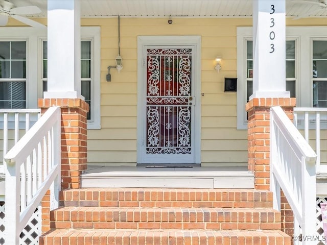 3303 Woodrow Ave, Richmond, VA 23222 - property entrance with a porch