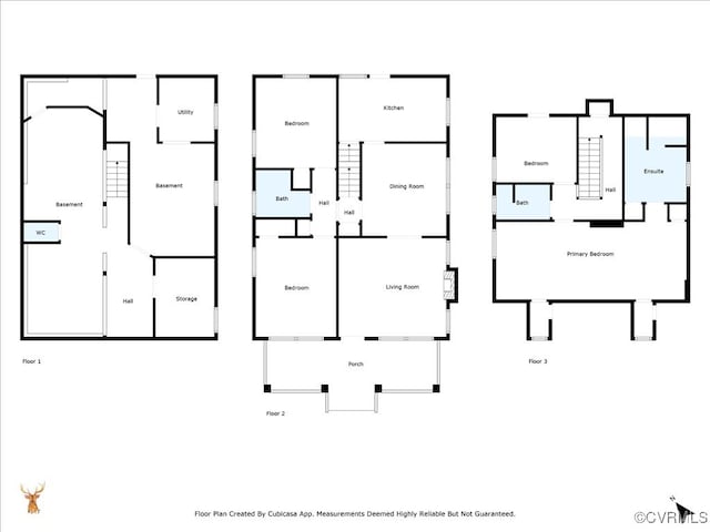 3303 Woodrow Ave, Richmond, VA 23222 - view of home floor plan