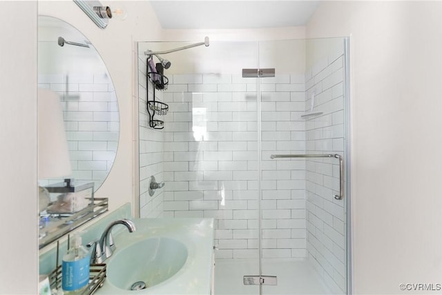 4709 Leadenhall Dr, Chesterfield, VA 23234 - full bathroom featuring a stall shower and vanity