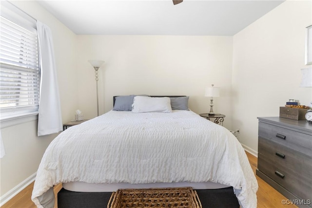 4709 Leadenhall Dr, Chesterfield, VA 23234 - bedroom with light wood-style flooring, multiple windows, and a ceiling fan