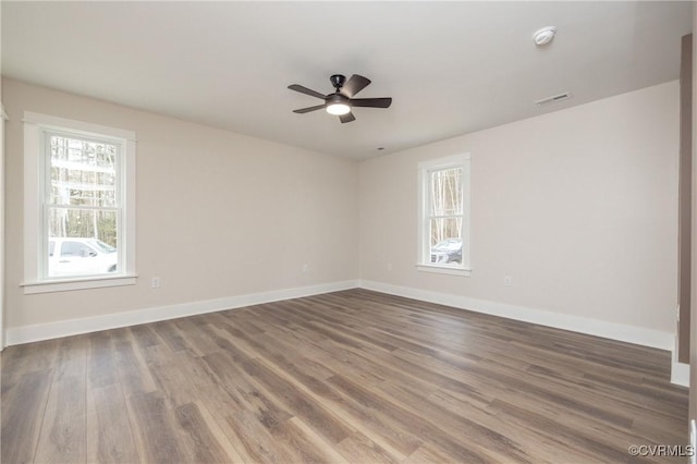 TBD Union Church Rd, Beaverdam, VA 23015 - empty room with ceiling fan, wood finished floors, and a smoke detector