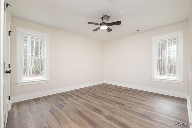 TBD Union Church Rd, Beaverdam, VA 23015 - unfurnished room with wood finished floors and a ceiling fan