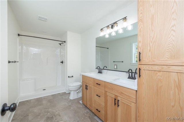 TBD Union Church Rd, Beaverdam, VA 23015 - bathroom featuring double vanity and a shower