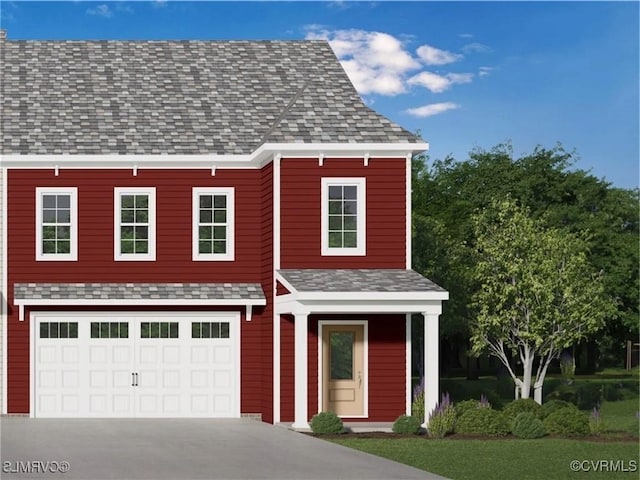 124 Steyland St, Ashland, VA 23005 - view of front of house featuring a shingled roof and driveway
