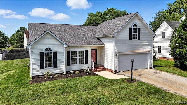 3208 Warm Springs Way, Henrico, VA 23223 - traditional home featuring driveway, roof with shingles, and an attached garage