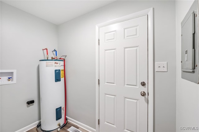 6512 N Stevens Hollow Dr, Chesterfield, VA 23832 - utilities with electric water heater and electric panel