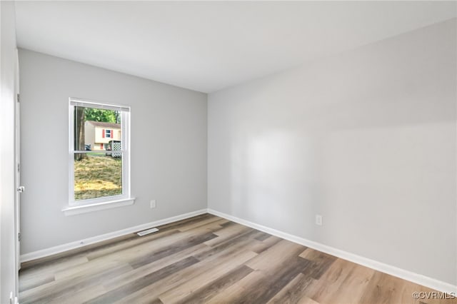 6512 N Stevens Hollow Dr, Chesterfield, VA 23832 - empty room with wood finished floors and baseboards