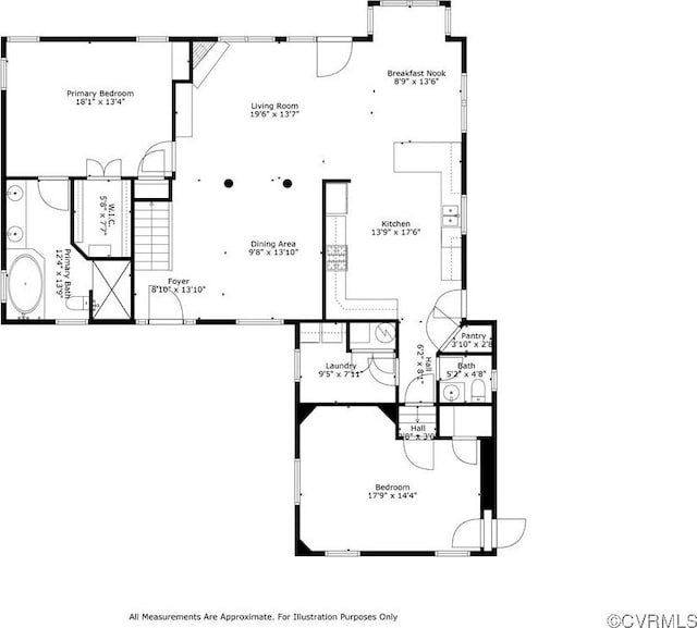 1204 Bowden Rd, Henrico, VA 23229 - view of home floor plan