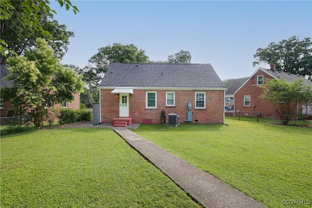 202 Larne Ave, Richmond, VA 23224 - back of property featuring brick siding and roof with shingles