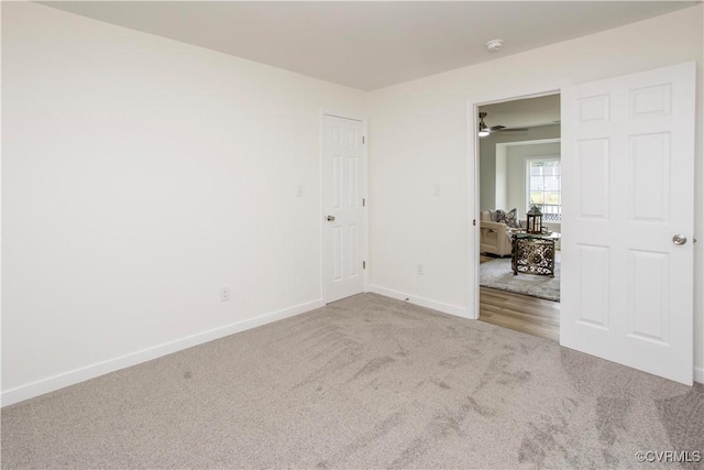 25713 Simmons Ave, North Dinwiddie, VA 23803 - empty room featuring carpet floors and a smoke detector