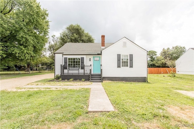 25713 Simmons Ave, North Dinwiddie, VA 23803 - bungalow-style house featuring a chimney