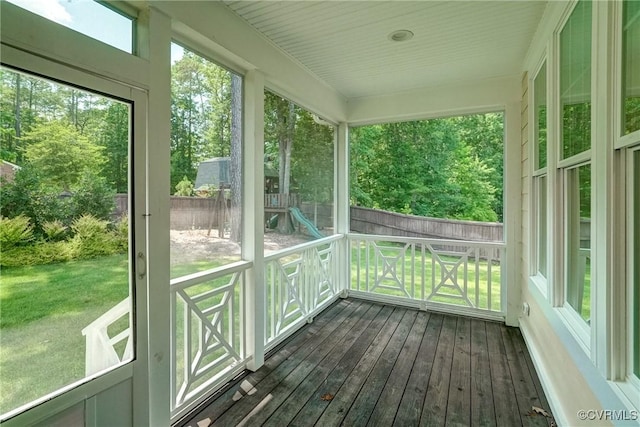 2500 Madison Station Ct, Henrico, VA 23233 - view of unfurnished sunroom