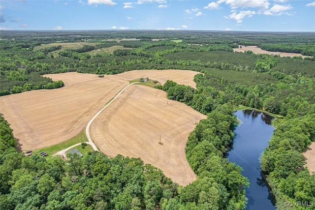 32082 Sparta Rd, Milford, VA 22514 - bird's eye view of a nearby body of water and a forest