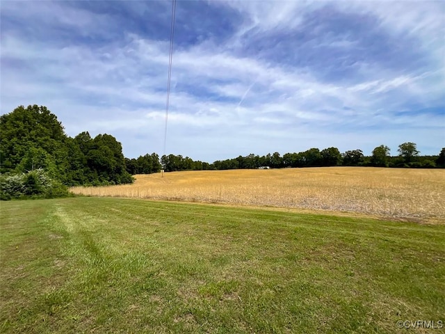32082 Sparta Rd, Milford, VA 22514 - view of grassy yard featuring a rural view