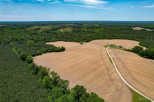32082 Sparta Rd, Milford, VA 22514 - bird's eye view of a heavily wooded area