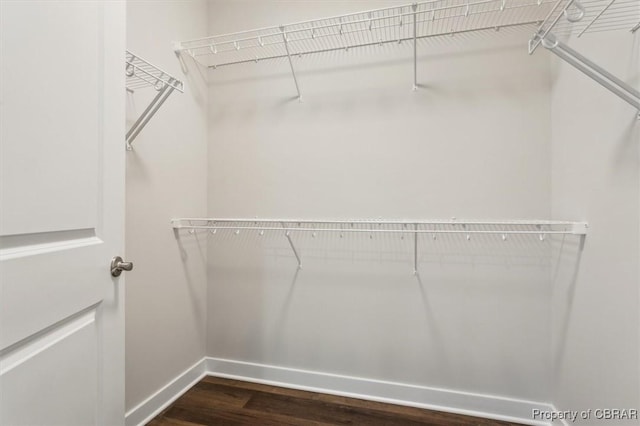 5883 Mill Race Pl, Gloucester, VA 23061 - spacious closet with dark wood-type flooring