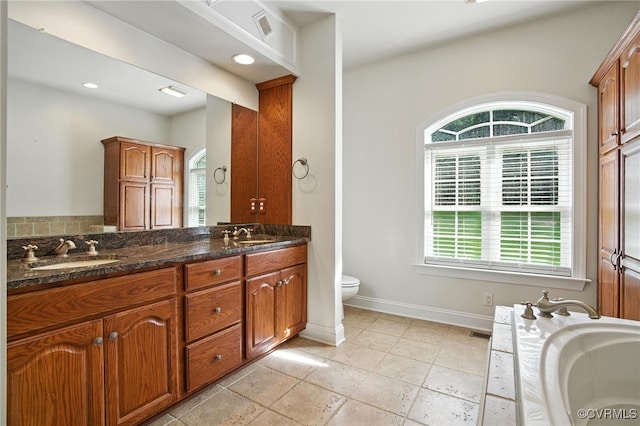 3007 Tranbycroft Way, Sandy Hook, VA 23153 - full bath featuring double vanity and a garden tub