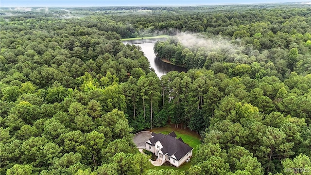3007 Tranbycroft Way, Sandy Hook, VA 23153 - drone / aerial view of a forest and a large body of water