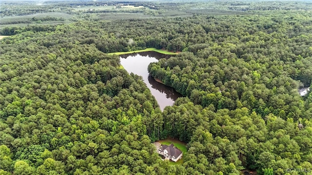 3007 Tranbycroft Way, Sandy Hook, VA 23153 - bird's eye view of a nearby body of water and a forest