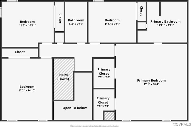 1540 Southbury Ave, Henrico, VA 23231 - view of floor plan / room layout